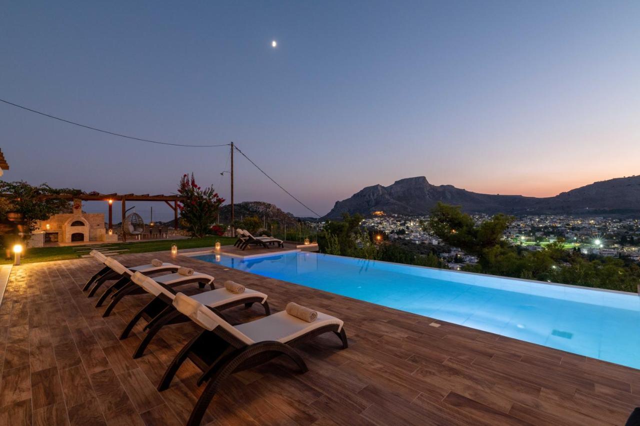 Villa Kamos Archangelos  Esterno foto