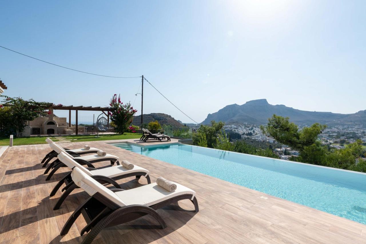 Villa Kamos Archangelos  Esterno foto
