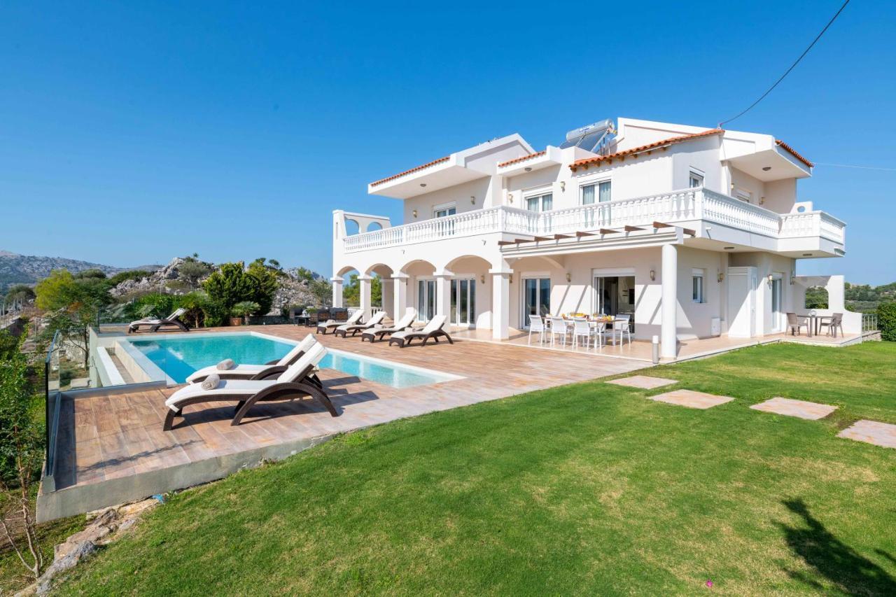 Villa Kamos Archangelos  Esterno foto