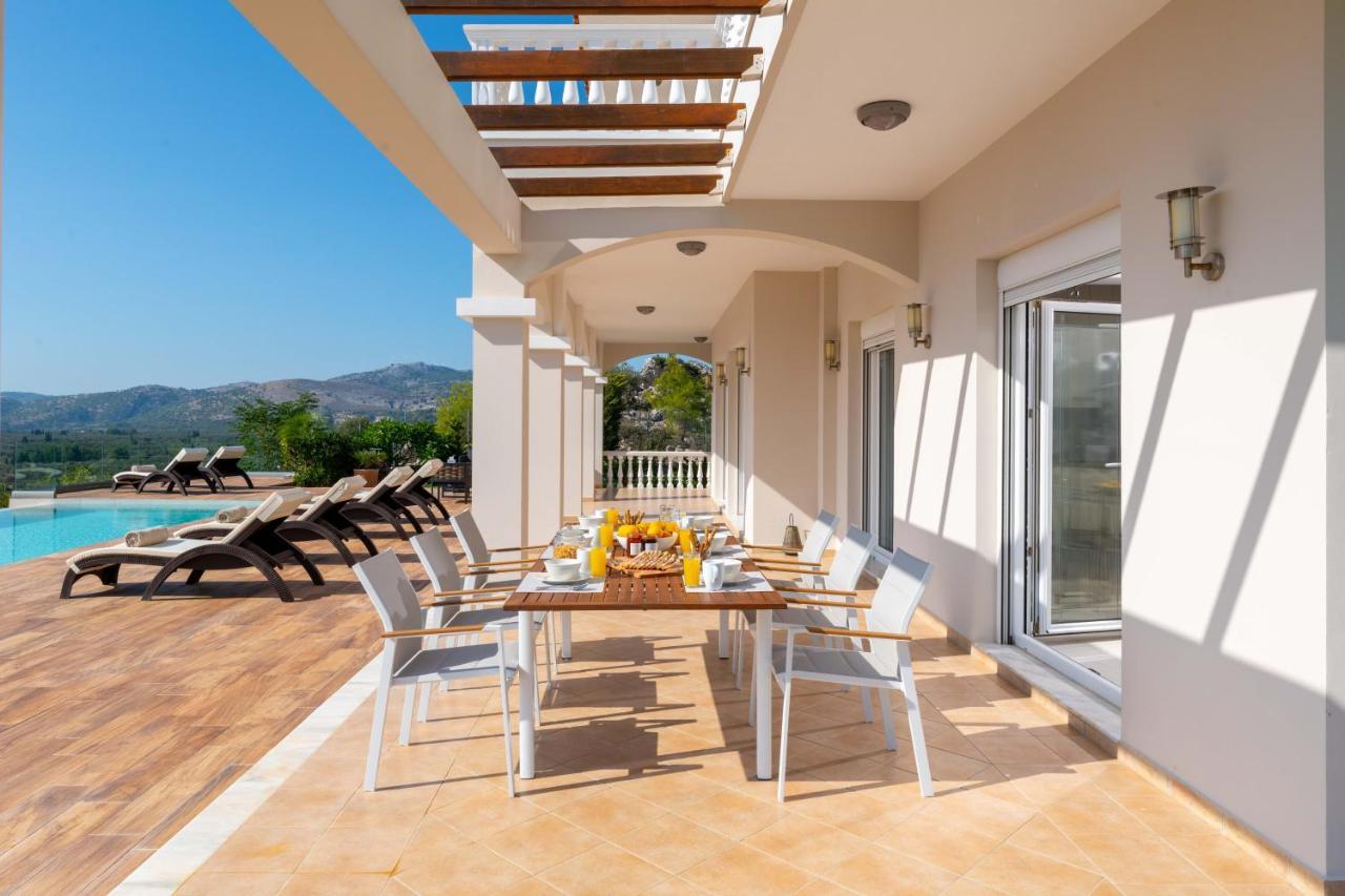 Villa Kamos Archangelos  Esterno foto
