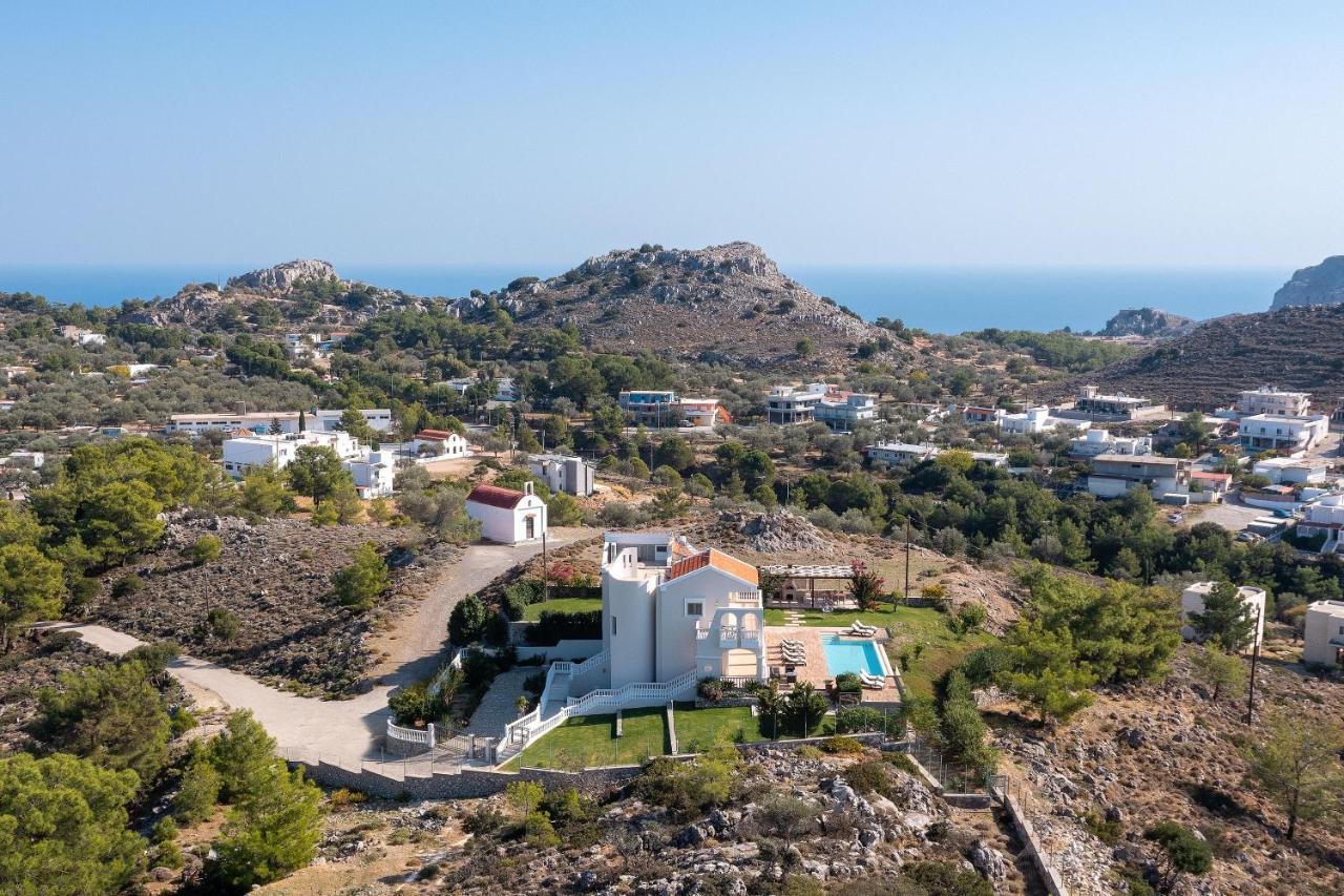 Villa Kamos Archangelos  Esterno foto