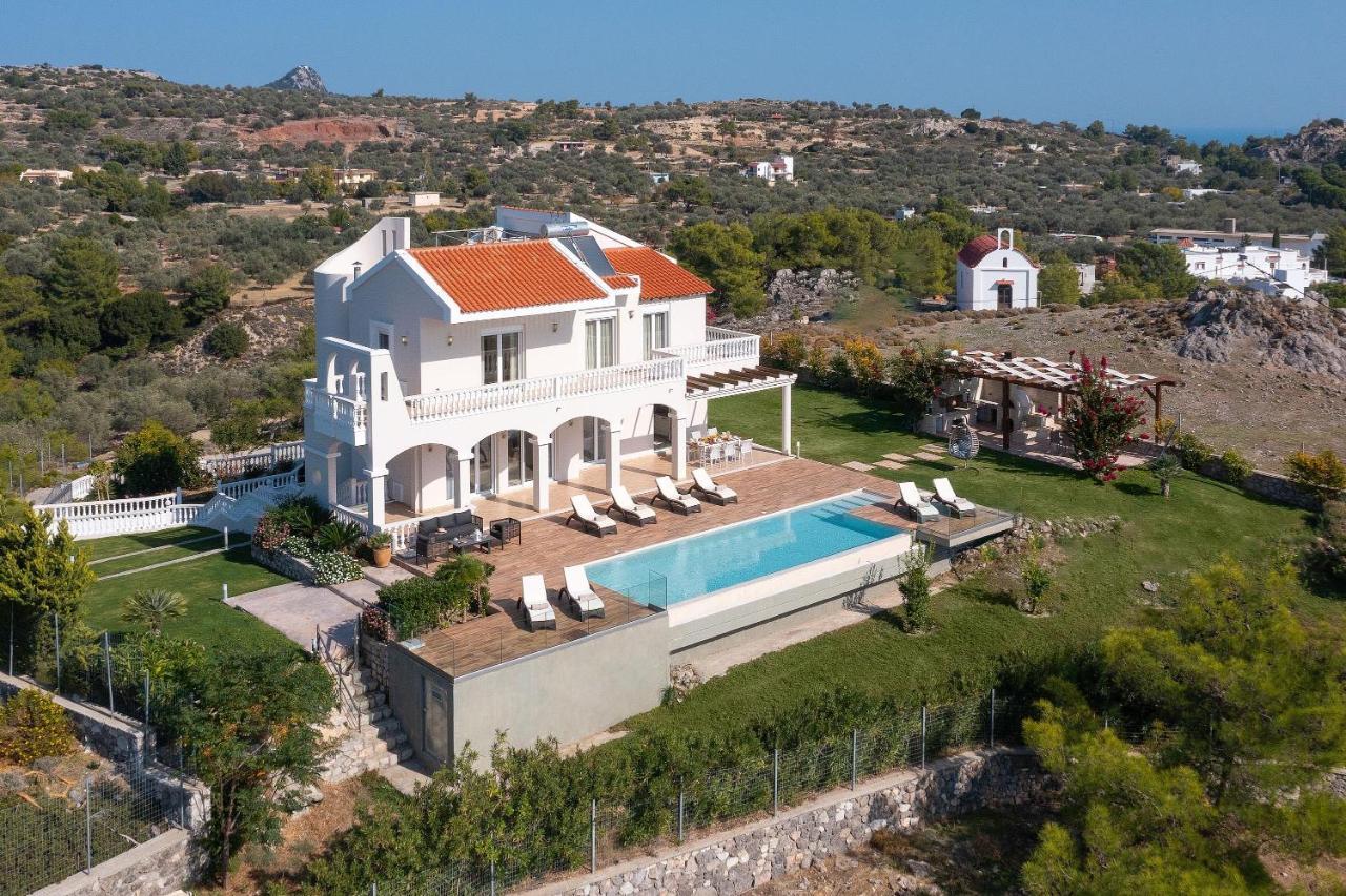 Villa Kamos Archangelos  Esterno foto